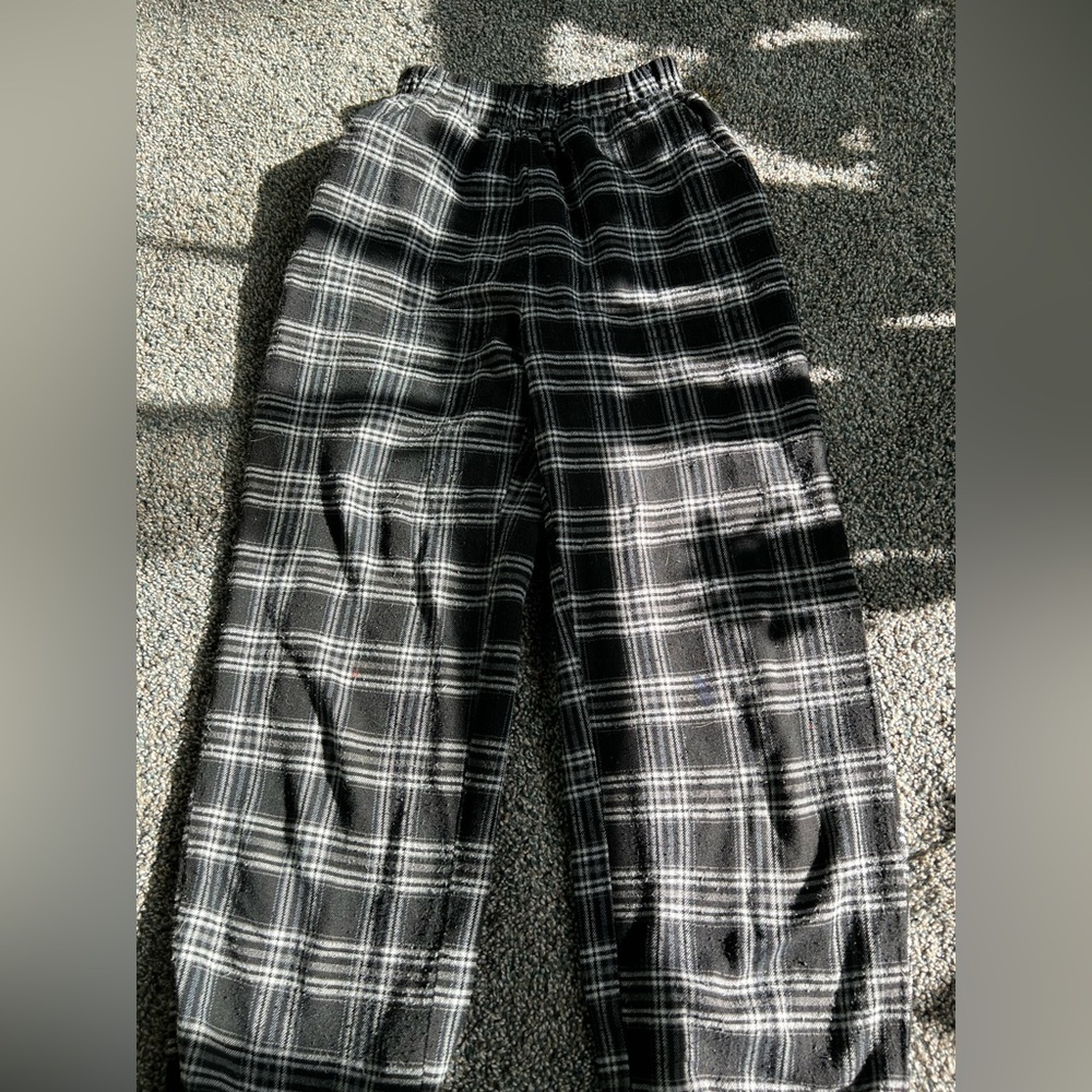 Patterned jogger pants
